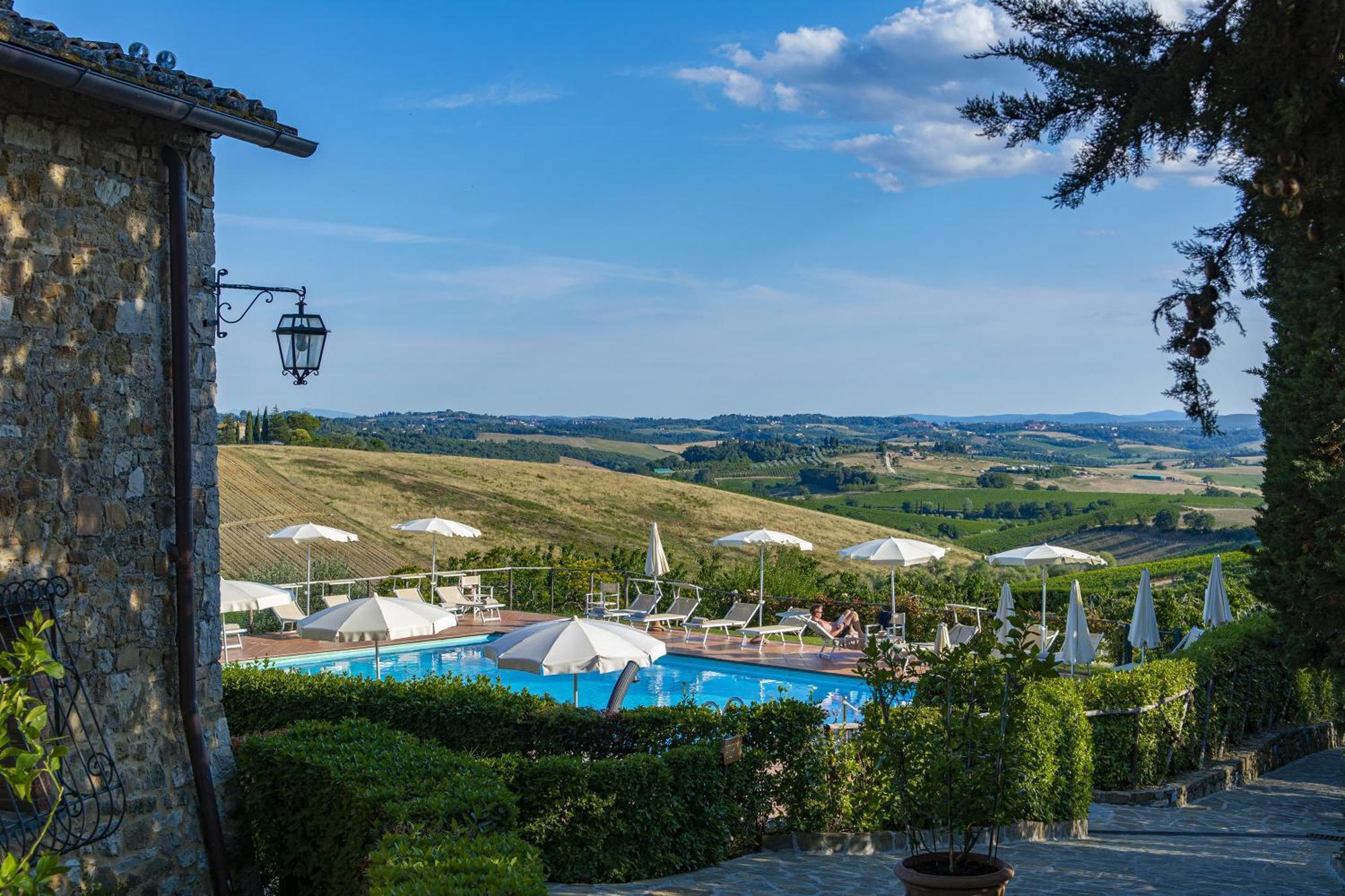 Hotel Belvedere Di San Leonino Castellina in Chianti Exterior photo